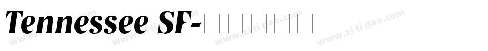 Tennessee SF字体转换